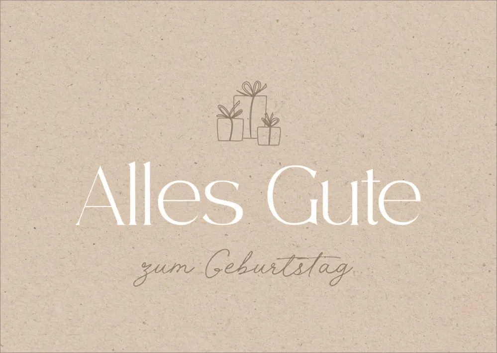 Postkarten alive Alles Gute zum Geburtstag
