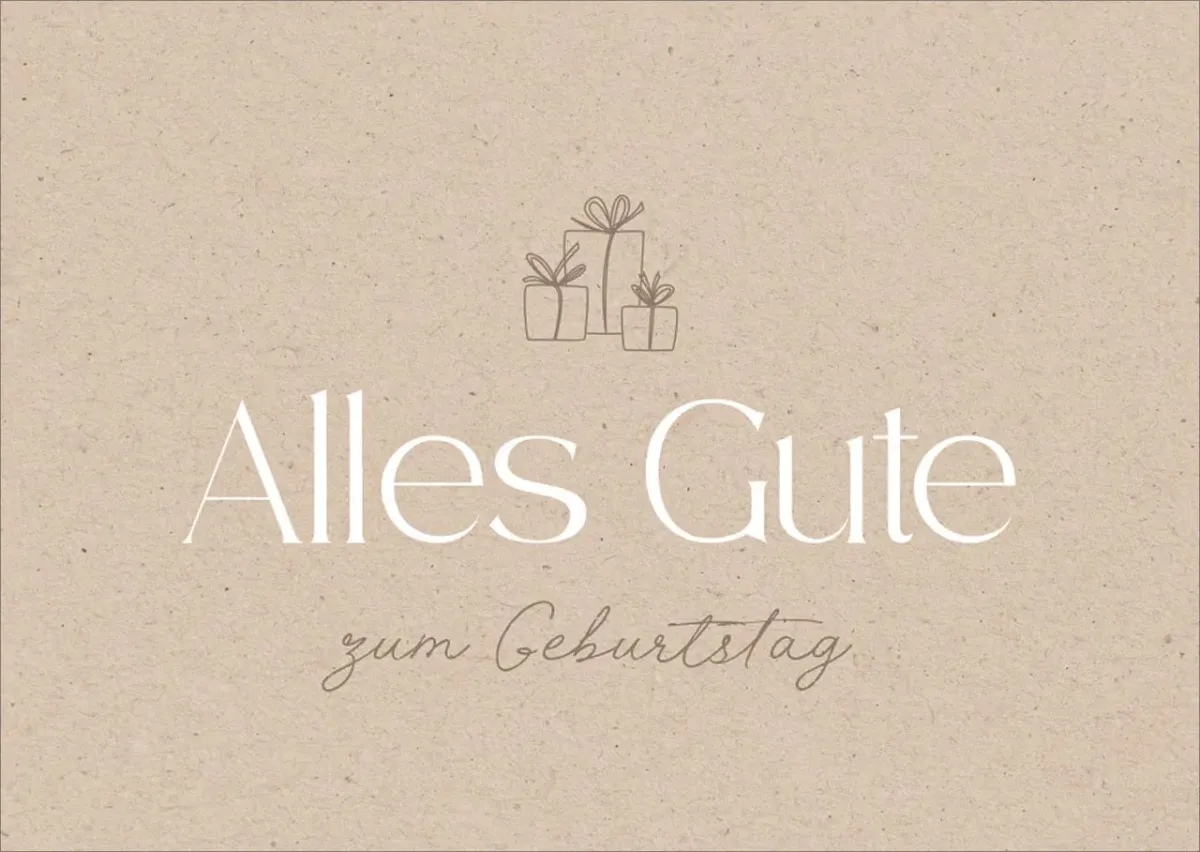 Postkarten alive Alles Gute zum Geburtstag