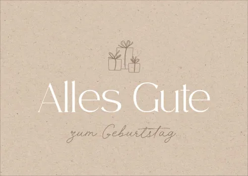 Postkarten alive Alles Gute zum Geburtstag