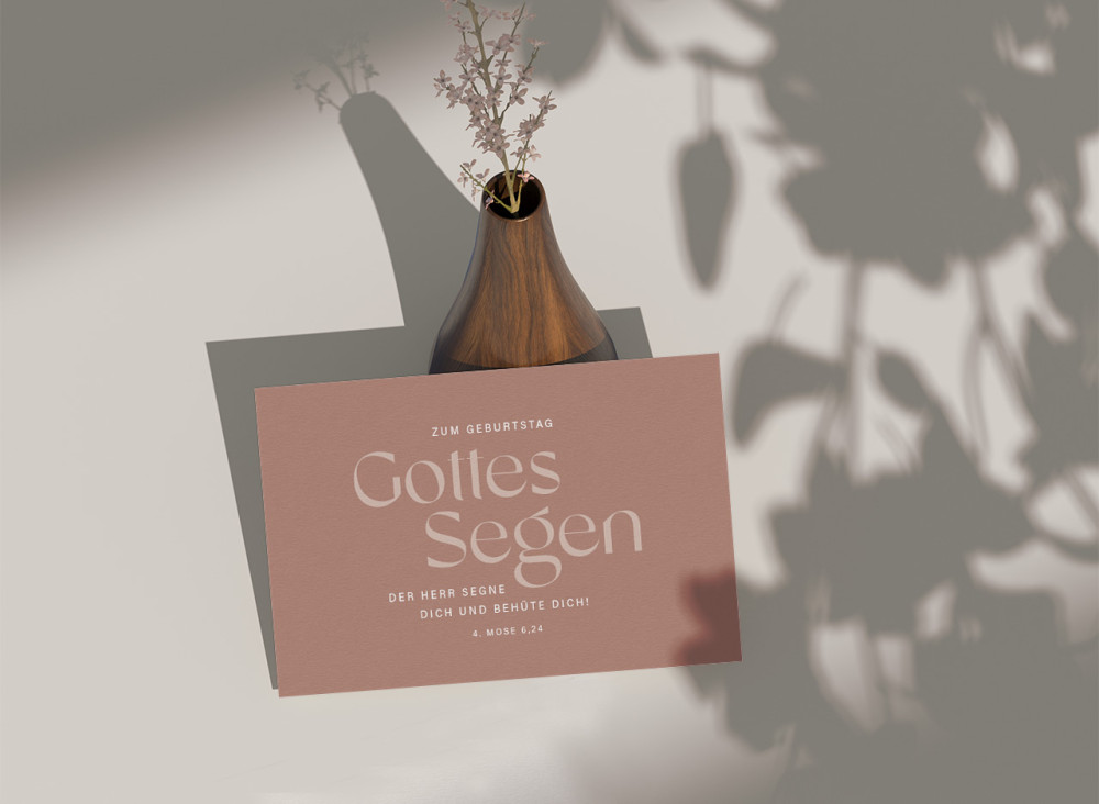 Postkarten alive Zum Geburtstag Gottes Segen