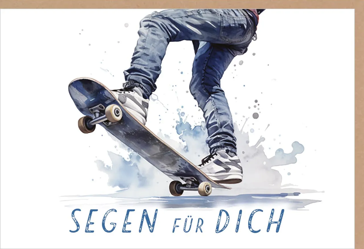 Doppelkarte Einsegnung/biblischer Unterricht Segen