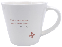 Tasse Geliebt - Nichts kann dich von Gottes Liebe trennen, Römer 8,38