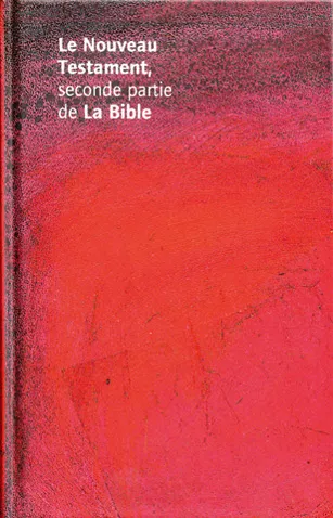 Nouveau Testament Darby, petit format, bleu - Reliure toile rigide, tranche blanche.