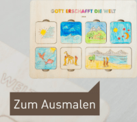 Der Gute Hirte - Das handgefertigte Lernpuzzle hilft den Kleinsten dabei, den Psalm 23...