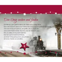 Seht, es leuchtet sein Stern (Adventskalender) - Adventskalender zum Aufstellen mit Texten von...