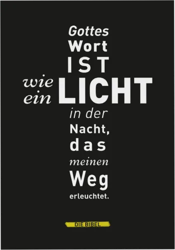 Leuchtkarte Kreuz A5 - Leuchtkreuz Postkarte