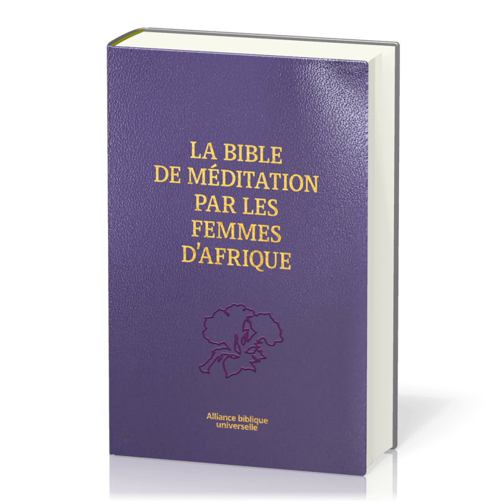 Bible NFC, Bible de méditation par les femmes d'Afrique - semi-rigide, similicuir violet, paroles...