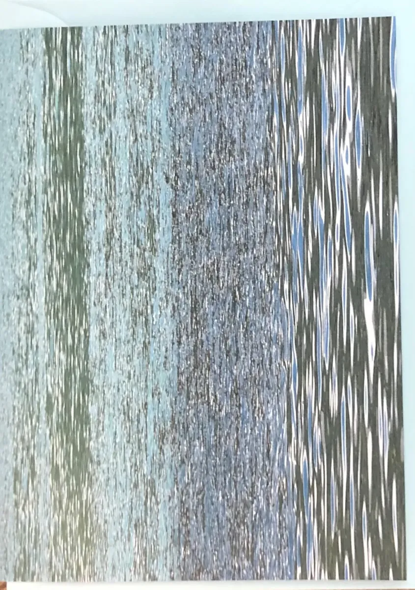 Karte - Himmel über Wasser in grosser Vielfalt - Wie gemalt