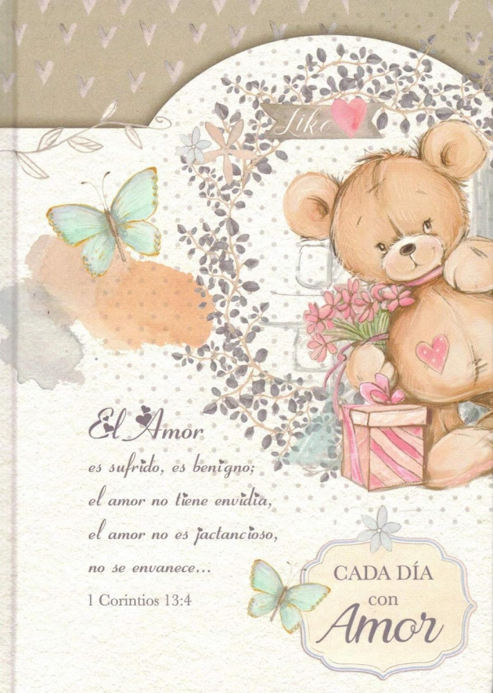 Cada día con Amor - Cuaderno Cristiano- Diario Devocional