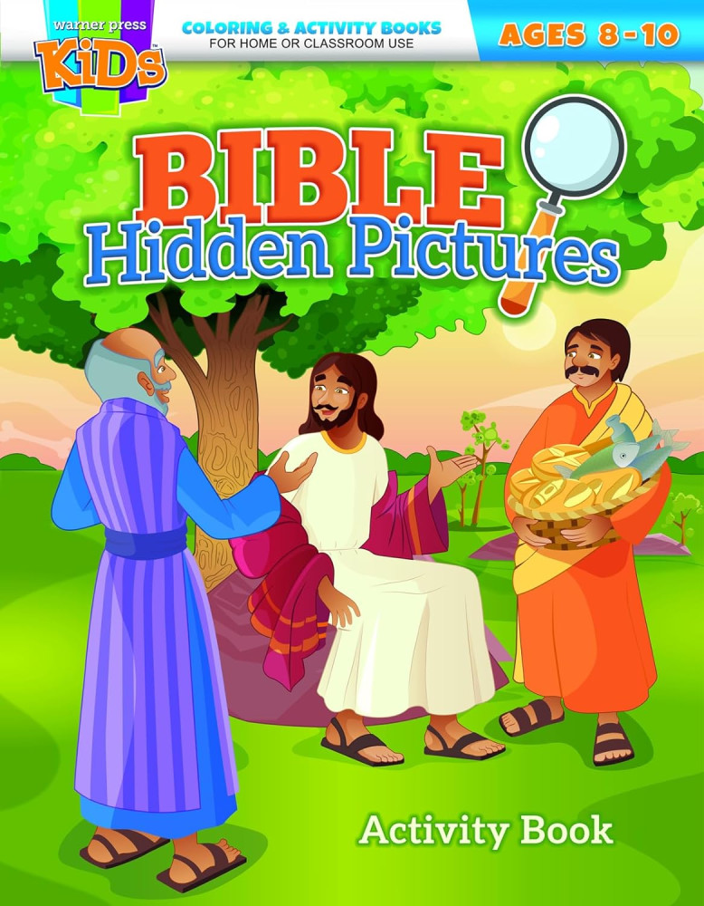 Bible Hidden Pictures: Coloring Activity Books