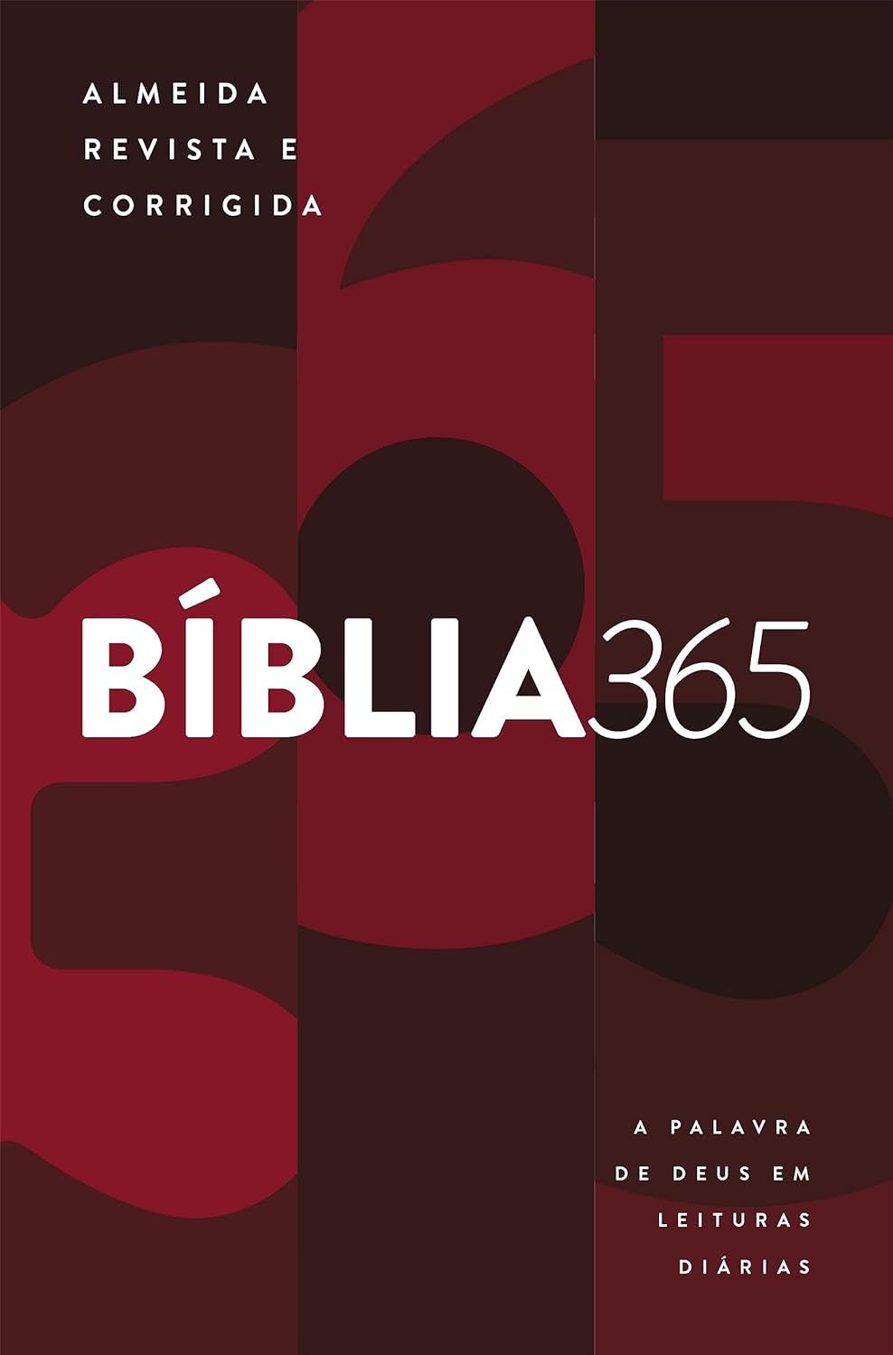 Portugiesisch, Bibel Almeida revidiert und korrigiert 365, bedruckter Softcover-Einband mit...
