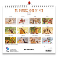 Tu prends soin de moi - calendrier mural