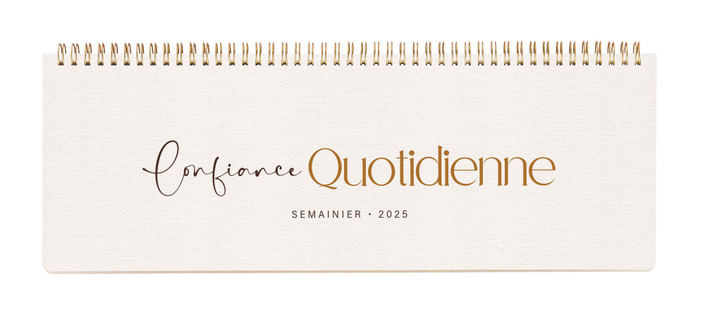 Confiance Quotidienne - Calendrier (semainier)