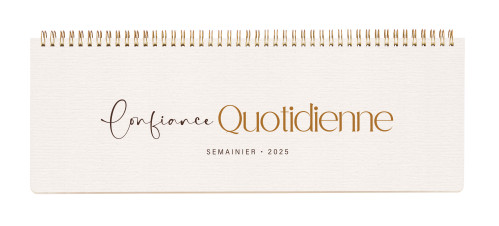 Confiance Quotidienne - Calendrier (semainier)
