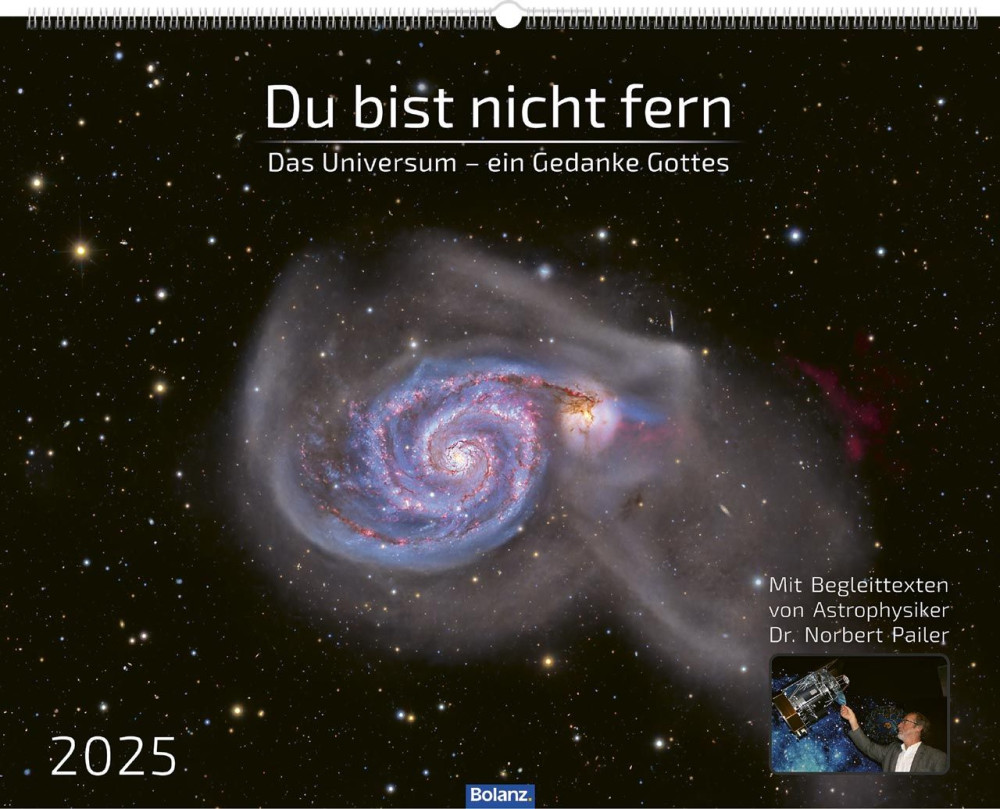  Kalender Du bist nicht fern 
  2025 