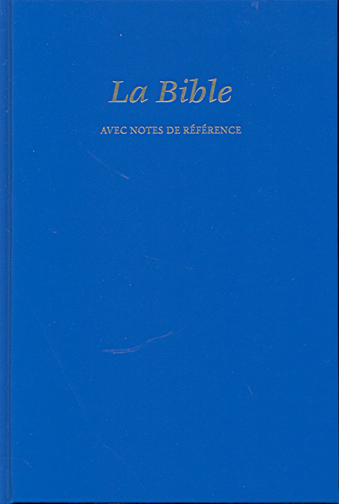 Bibel mit Referenznoten, Segond 21, französisch, blau - Hardcover, Skyvertex
