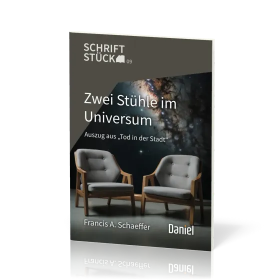 Zwei Stühle im Universum - Auszug aus 'Tod in der Stadt' - Schriftstück-Reihe