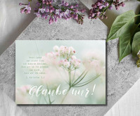 Postkarten Glaub nur! - 2. Korinther 5,7