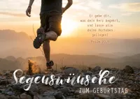 Postkarten Segenswünsche zum Geburtstag - Psalm 20,5