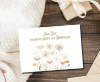 Postkarten Blumenfeld