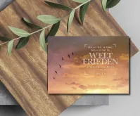 Postkarten Ehre sei Gott - Lukas 2,14