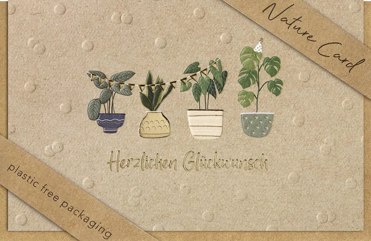 Faltkarte Herzlichen Glückwunsch - Psalm 16:2
