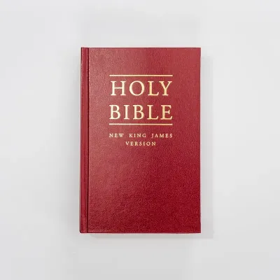 Anglais, Bible, New King james Version, rigide rouge - New King James Version Bible, Hardback...