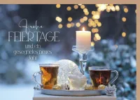 Faltkarte Frohe Feiertage - Apostelgeschichte 13,23