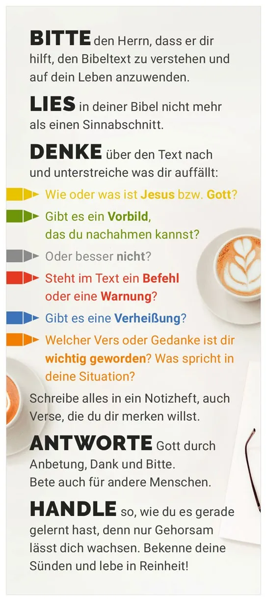 Lesezeichen Dein Wort - Dein Wort ist Wahrheit