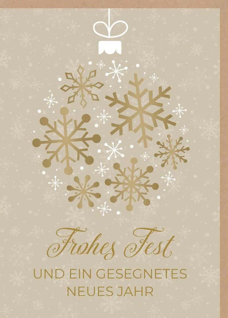 Faltkarte Christbaumkugel - Jakobus 1,17