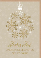 Faltkarte Christbaumkugel - Jakobus 1,17