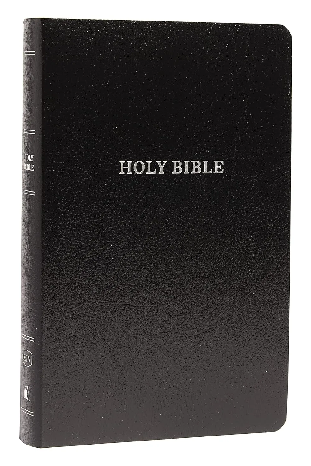 Anglais, Bible, King James Version, similicuir noir, paroles de Jésus en rouge - KJV Holy Bible:...