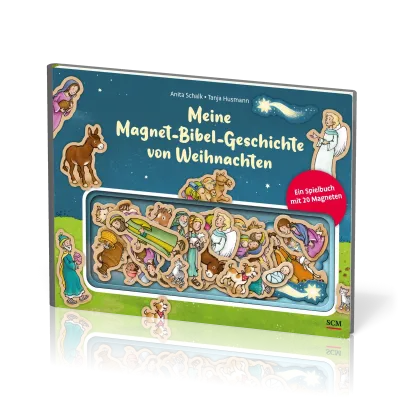 Meine Magnet-Bibel-Geschichte von Weihnachten - Ein Spielbuch mit 20 Magneten