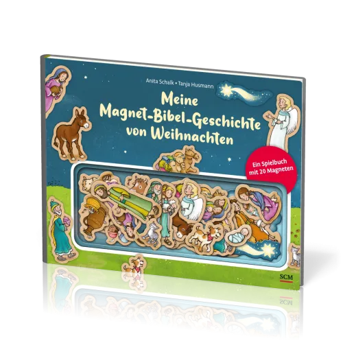 Meine Magnet-Bibel-Geschichte von Weihnachten - Ein Spielbuch mit 20 Magneten
