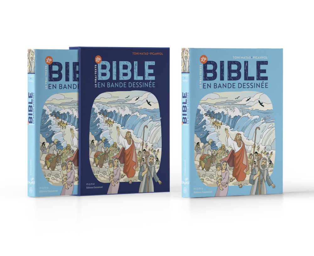 Bible en bande dessinée (La) - relié + coffret