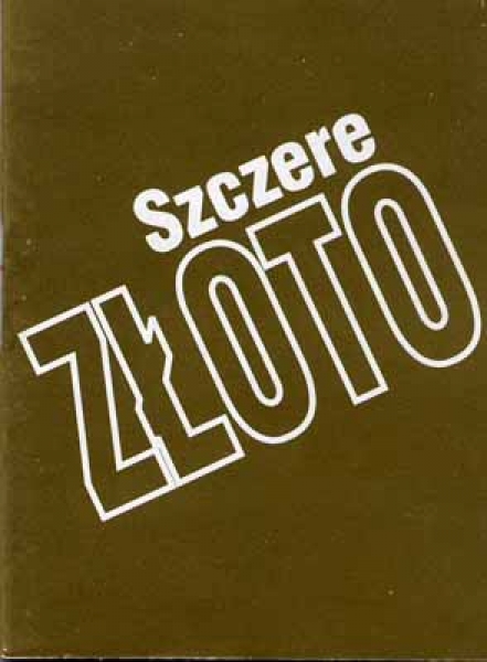 Polnisch, echtes Gold - Szczere Zloto