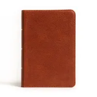 Anglais, Bible, New American Standard Bible, compacte, similicuir souple brun, caractères...