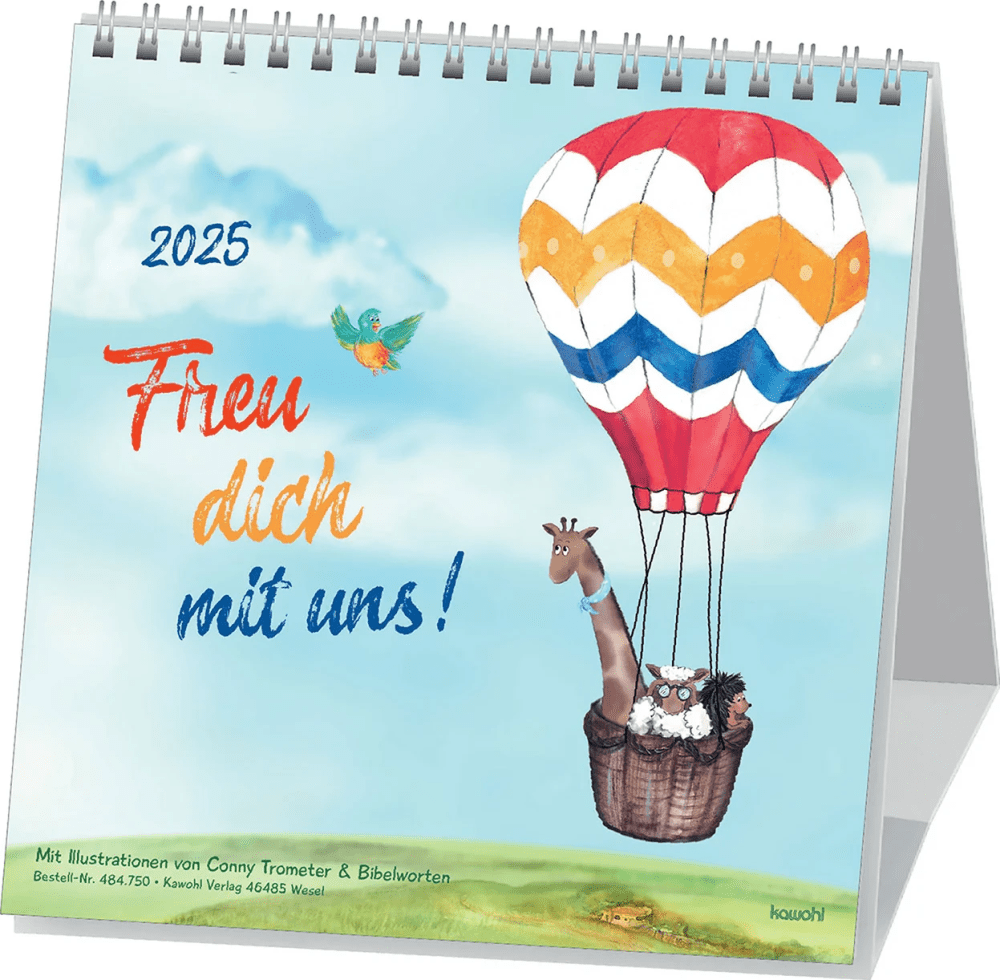 Freu dich mit uns!  (Postkartenkalender)