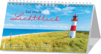 Sei mein Lichtblick Postkartenkalender - Leuchtürme und Meer