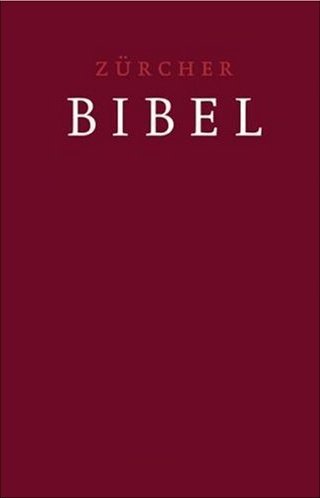NEUE ZÜRCHER BIBEL, MIT EINLEITUNG U. TRAUURKUNDE, LEINEN DUNKELROT