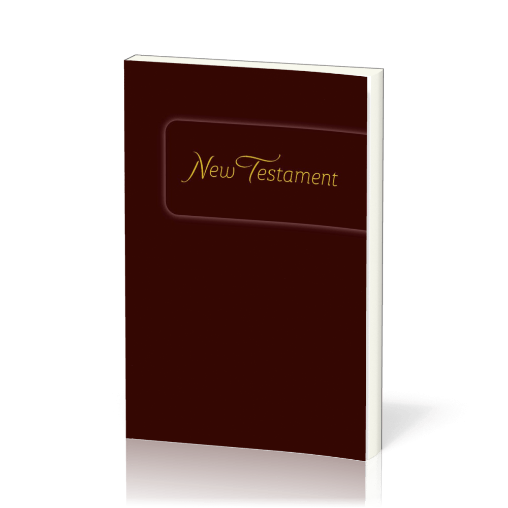 Englisch, NKJV, Neues Testament - Taschenbuch, Burgunderrot