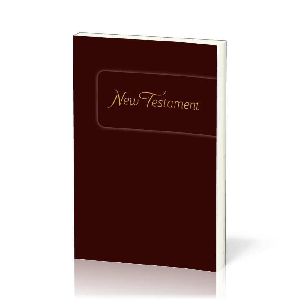 Englisch, NKJV, Neues Testament - Taschenbuch, Burgunderrot