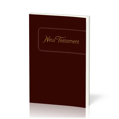 Englisch, NKJV, Neues Testament - Taschenbuch, Burgunderrot