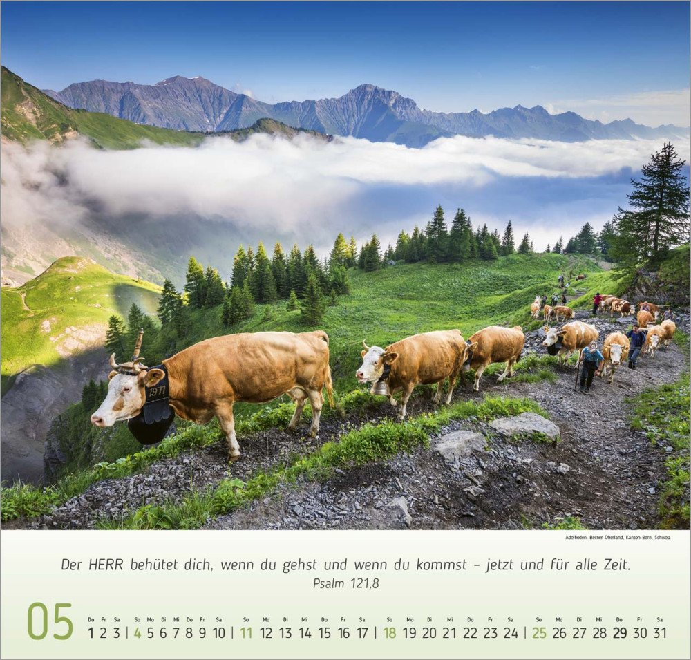 Berg Impressionen - Wandkalender