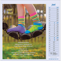 Mit Hand und Fuss - Postkartenkalender