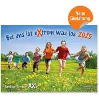 BEI UNS IST EXTREM WAS LOS - FAMILIEPLANER xxl