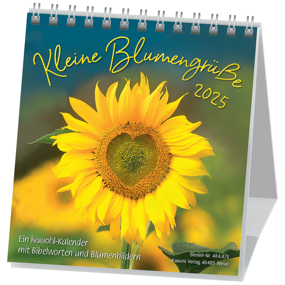 KLEINE BLUMENGRÜSSE - Aufstellkalender