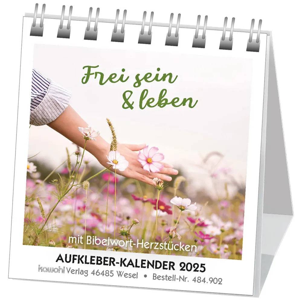 Frei sein & leben (Aufkleberkalender)