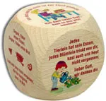 GEBETSWÜRFEL TISCHGEBETE FARBIG
