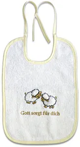 LÄTZCHEN "SCHÄFCHEN", BEIGE